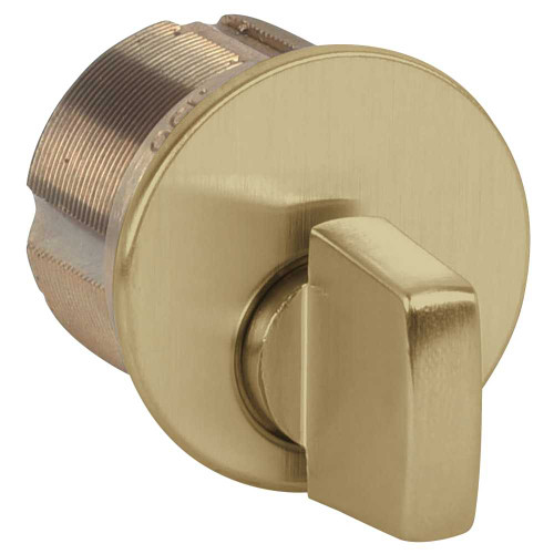 Kaba Ilco 7161TK2-05 1 Turn Knob Mortise Cylinder Adams Rite 863A Cam Antique Brass 7161TK2-05
