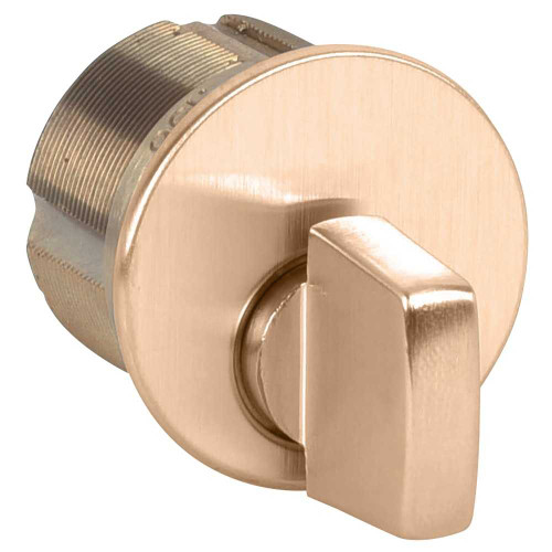 Kaba Ilco 7161TK2-10 1 Turn Knob Mortise Cylinder Adams Rite 863A Cam Satin Bronze 7161TK2-10