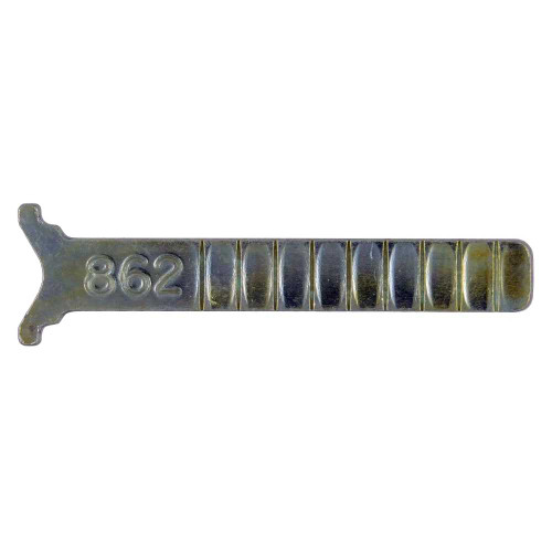 Kaba Ilco 862A-00-10 SFIC & LFIC Rim Cylinder Tailpiece 2-3/8 862A-00-10