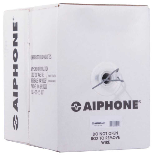 Aiphone 87180210C Wire 2 Conductor 18awg Low Cap PE Solid Non-Shielded 1000 Feet 87180210C