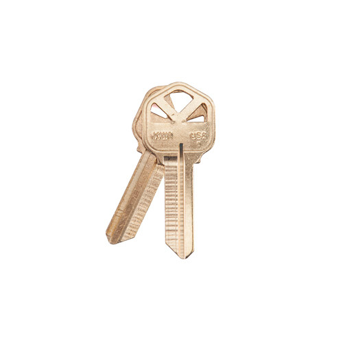 Kaba Ilco KW1-NP-250PK KEY BLANK BR KWIKST PK250 BRASS KWIKSET 