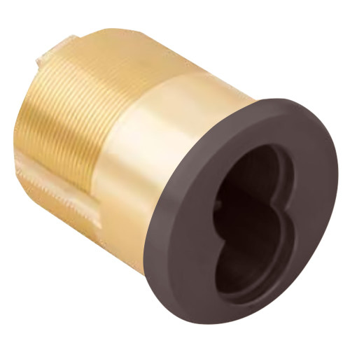 Kaba Ilco R28107-5-10B SFIC Mortise Housing 6/7-Pin 1-3/8 Thin Head Sargent Yale Cam Oil Rubbed Bronze