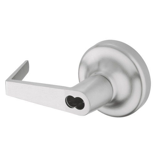 Yale B-AU446F 626 Rose x Lever Trim Classroom 08 SFIC Prep Less Core Augusta Lever Satin Chrome