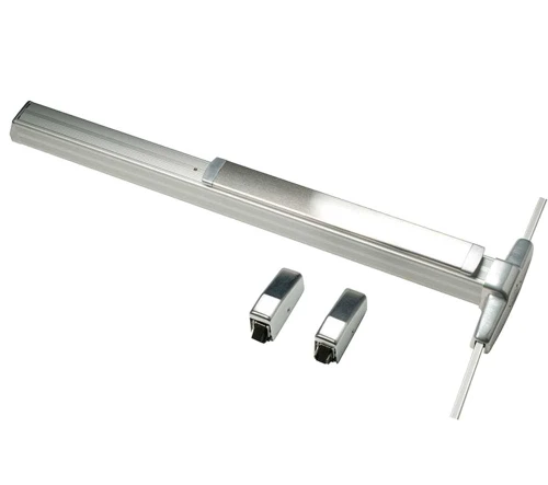 Von Duprin 3327ATL-BE 3 US10 Grade 1 Surface Vertical Rod Exit Device Narrow Stile Pushpad 36 Passage Auxiliary Thumbturn Control Thumbpiece Pull Hex Key Dogging Satin Bronze Clear Coated Finish Non-Handed 3327ATL-BE 3 US10