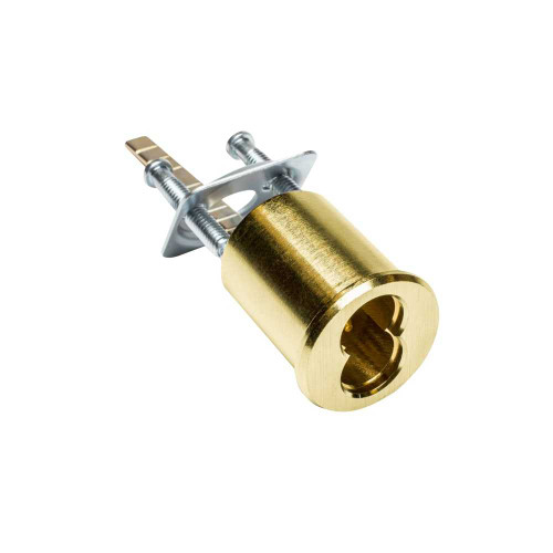 KSP 308-04 6/7 Pin Rim Housing Less Core Satin Brass 308-04