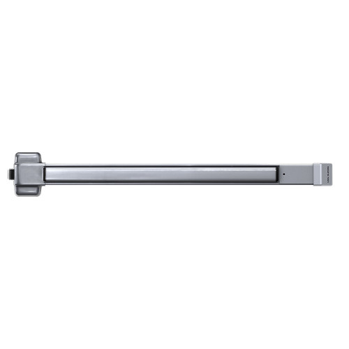 Von Duprin 22EO 3 526 LS 299 Grade 1 Rim Exit Device Wide Stile Pushpad 36 Exit Only Accepts Various Trim Less Trim Less Strike Hex Dogging Chrome Powdercoat Finish Non-Handed