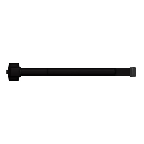 Von Duprin QEL22TP-F 3 695 Grade 1 Rim Exit Device Wide Stile Pushpad 36 Fire-Rated Device Classroom Auxiliary Thumbturn Control Thumbpiece Pull Quiet Electric Latch Retraction Dark Bronze Painted Finish Non-Handed QEL22TP-F 3 695