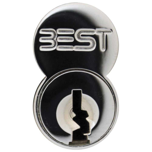 BEST 1C7TE1625 SFIC Core 7-Pin TE Keyway Bright Chrome Finish 1C7TE1625