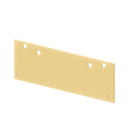 LCN 1260-18PA 696 Drop Plate Parallel Arm Mount with Narrow Top Rail Brass Finish