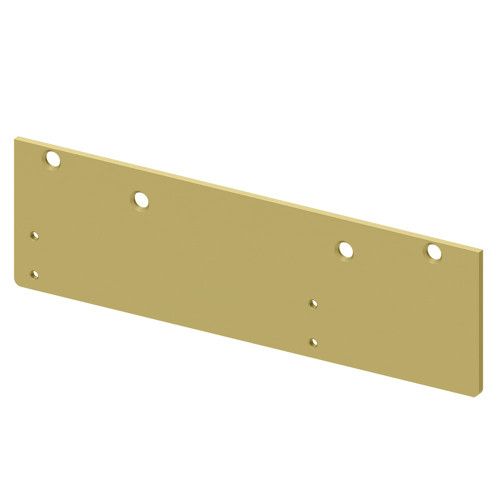 LCN 1460-18PA 696 Drop Plate for 1460 Series For Use With Parallel Arm Satin Brass Painted Finish
