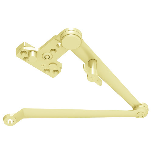 LCN 1460-3049CNS 632 Hold Open Cush Arm for 1460 Series Bright Brass Finish Non-Handed
