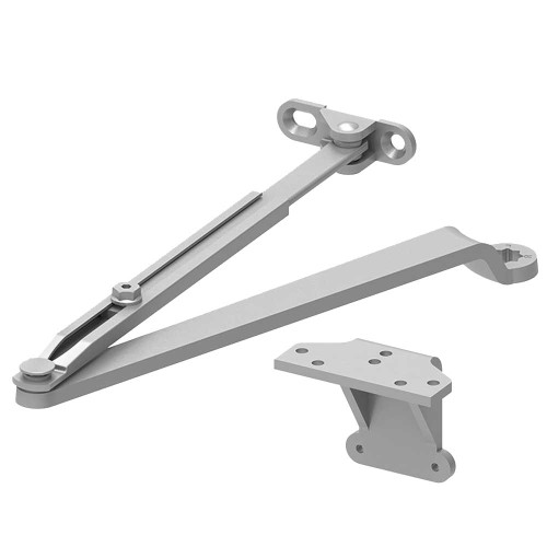 LCN 1460-3077/62A 689 Regular Arm for 1460 Series with 62A Auxiliary Shoe Aluminum Painted Finish Non-Handed 1460-3077/62A 689
