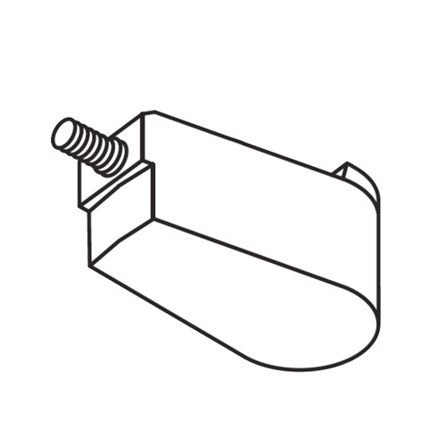 LCN 1460-3080 689 Spring Cush Block for 1460 Series Aluminum Painted Finish 1460-3080 689