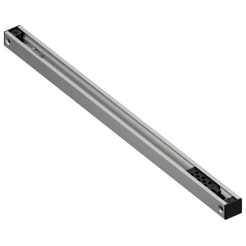 LCN 1460T-3038HB 689 Track with Hold Open and Bumper for 1460 Series Aluminum Painted Finish