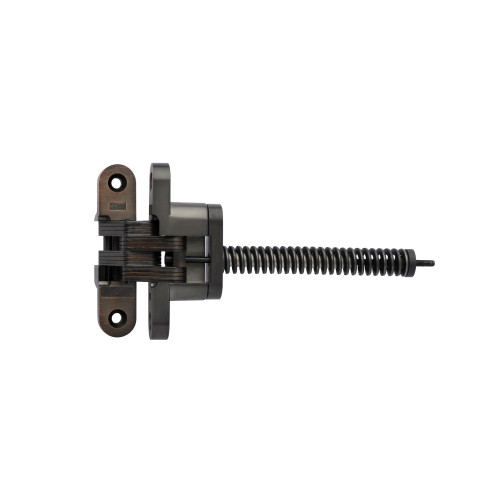 SOSS 216ICUS10BL 216 SPR CLSR 6-1/4 US10B 216IC Series 6-1/4 SPR CLSR Hinge 1-3/8 Minimum Door Thickness Oil Rubbed Bronze/LACQUERED