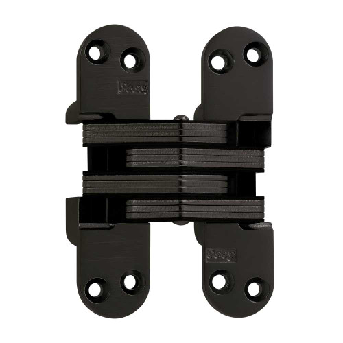 SOSS 218US10BL 218 Invisible Hinge 4-5/8 US10BL 218 Series 4-5/8 Invisible Hinge 1-3/4 Minimum Door Thickness Oil Rubbed Bronze Lacquered 218US10BL