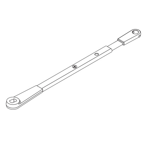 LCN 3130SE-3077T LH 689 Standard Track Arm Left Hand Aluminum 3130SE-3077T LH 689
