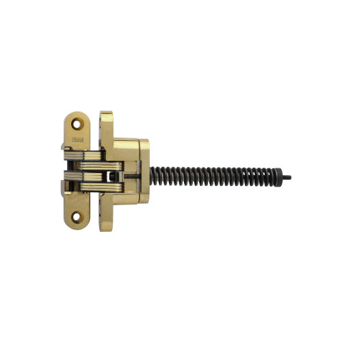 SOSS 216ICUS4 216 SPR CLSR 6-1/4 US4 216IC Series 6-1/4 SPR CLSR Hinge 1-3/8 Minimum Door Thickness Satin Brass