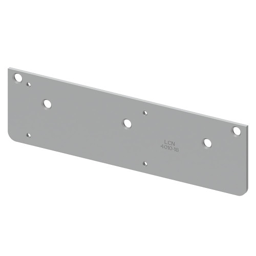 LCN 4010T-18 689 Drop Plate Narrow Top Rail or Flush Ceiling Aluminum