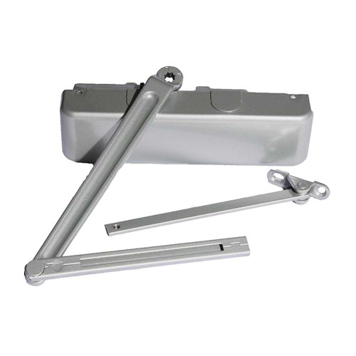 LCN 4031-Rw/PA 652 Regular Arm w/62PA Shoe Door Closer Satin Chrome 4031-Rw/PA 652