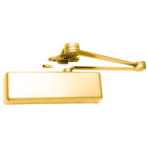 LCN 4031-SCUSH 696 Spring Cush Arm Door Closer Brass