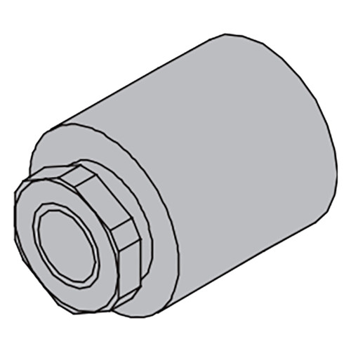 LCN 4040SE-81 4040SE Series Conduit Quick Connector with Ring For Use With 1/2 Conduit