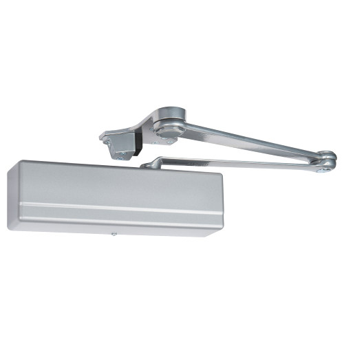 Sargent 1431-CPS TB EN Surface Door Closer Heavy Duty Parallel Arm with Compression Stop Thru Bolts Sprayed Aluminum Enamel