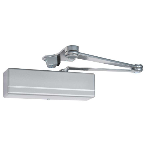 Sargent 1431-CPS TB EN Surface Door Closer Heavy Duty Parallel Arm with Compression Stop Thru Bolts Sprayed Aluminum Enamel 1431-CPS TB EN