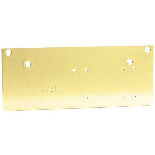 LCN 4040XP-18PA 632 Drop Plate Required for Parallel Arm Mounting Where Top Rail is Less than 5-1/2 Bright Brass Finish
