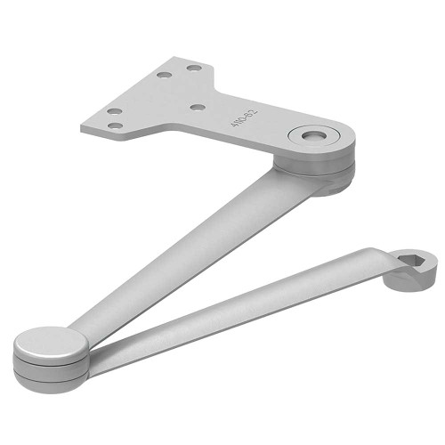 LCN 4040XP-3049EDA LH 689 Hold Open Extra Duty Arm Parallel Arm Features Forged Solid Steel Main and Forearm for Potentially Abusive Installations Hold Open Function is Adjusted at the Shoe Aluminum Painted Finish Left-Handed 4040XP-3049EDA LH 689