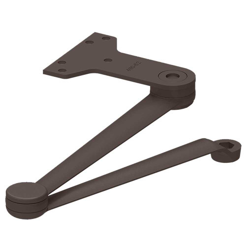 LCN 4040XP-3049EDA LH 695 Hold Open Extra Duty Arm Parallel Arm Features Forged Solid Steel Main and Forearm for Potentially Abusive Installations Hold Open Function is Adjusted at the Shoe Dark Bronze Painted Finish Left-Handed 4040XP-3049EDA LH 695