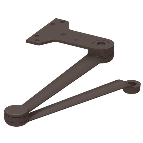 LCN 4040XP-3049EDA RH 695 Hold Open Extra Duty Arm Parallel Arm Features Forged Solid Steel Main and Forearm for Potentially Abusive Installations Hold Open Function is Adjusted at the Shoe Dark Bronze Painted Finish Right-Handed 4040XP-3049EDA RH 695