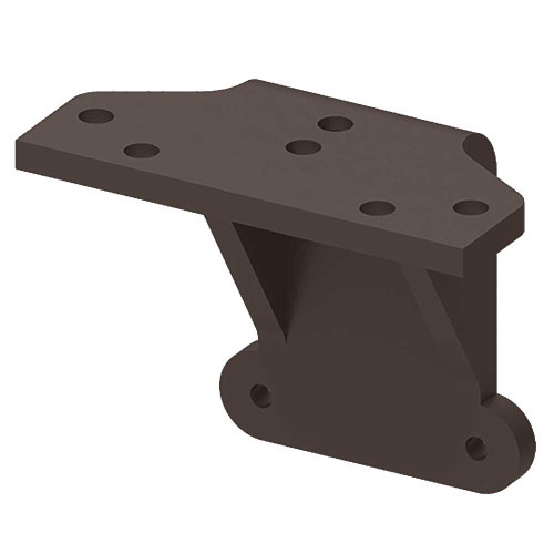 LCN 4040XP-62A 695 Auxiliary Shoe Requires a Top Rail of 7 Dark Bronze Finish 4040XP-62A 695