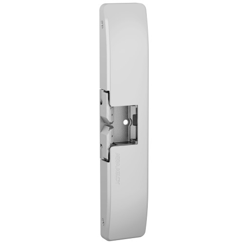 HES 9500-630-LBSM Fail Safe/Fail Secure Complete 12/24VDC Electric Strike Surface Mounted 3/4 Thickness Fire Rated Latchbolt Strike Monitor Satin Stainless Steel 9500-630-LBSM