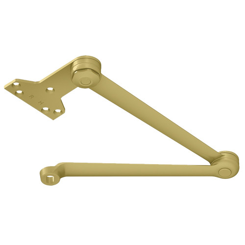 LCN 4110-3049EDA LH 696 Hold Open Extra Duty Arm Brass Finish Left-Handed