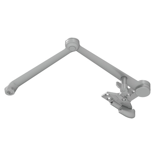 LCN 4110-3049SCNS 689 Hold Open Spring Cush-N-Stop Arm Aluminum Painted Finish 4110-3049SCNS 689