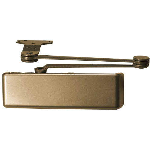 LCN 4111-EDA RH 690 Grade 1 Surface Door Closer Extra Duty Arm Push Side Parallel Arm Mounting 180 Deg Swing Size 1 to 5 Full Plastic Cover Statuary Bronze Finish Right-Handed 4111-EDA RH 690