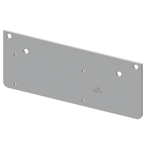 LCN 4210-18 689 Drop Plate Narrow Top Rail or Flush Ceiling Aluminum