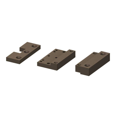LCN 6030-416 695 6030 Series Grade 1 Wood Mounting Clip Set Dark Bronze Painted Finish 6030-416 695