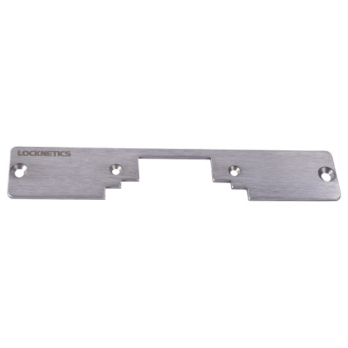 Locknetics CWFP-KIT-32D CS Series Faceplate Kit 7-15/16 Round Corner Satin Stainless Steel CWFP-KIT-32D