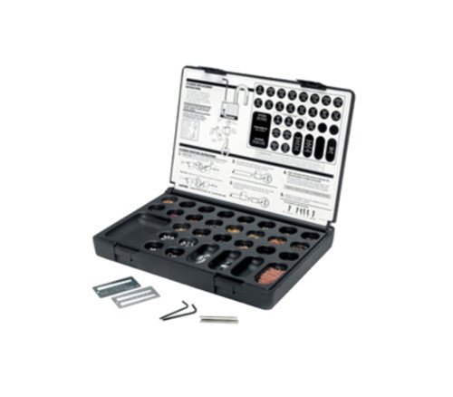 Master Lock Company 291 Master Lock Rekeying Kit Deep Storage Compartments and Sealing Cover Contains Referance Chart Rekeying Part Refills may be Ordered Seperately 