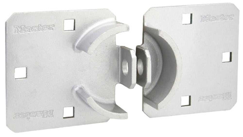 Master Lock Company 770 9 In x 4-1/2 In Solid Steel Hidden Shackle Padlock Hasp Designed for use with 6270 and 6271 770