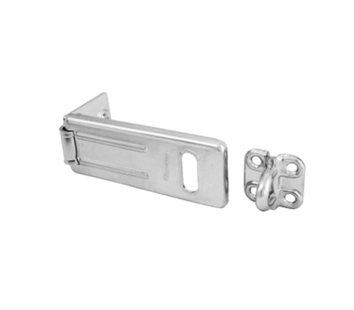 Master Lock Company 703D 3-1/2 In Hard Wrought Steel Body Shackle Diameter up to 11/32 In Zinc Plated Mounting Hardware Included 703D