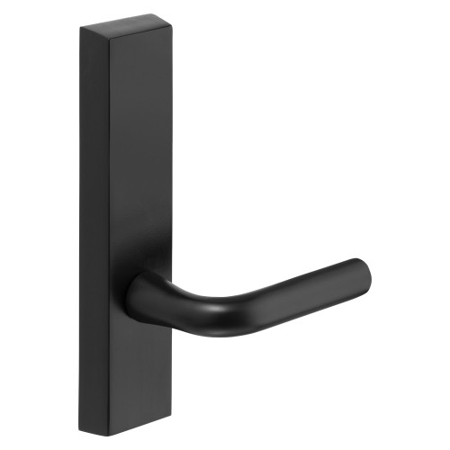 Sargent 740-6 ETW LHRB BSP Grade 1 Exit Device Trim Dummy Freewheeling Trim - No Outside Operation For LP8600 LR8600 and LS8600 Series Devices W Lever LHR Black Suede Powder Coat