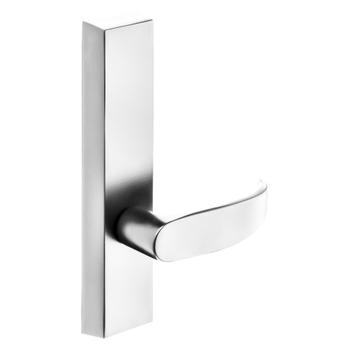 Sargent 740-6 ETP LHRB 26 Grade 1 Exit Device Trim Dummy Freewheeling Trim - No Outside Operation For LP8600 LR8600 and LS8600 Series Devices P Lever LHR Bright Chrome