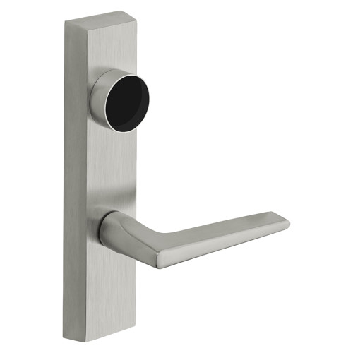 Sargent LC-743-8 ETF LHRB 26D Grade 1 Exit Device Trim Classroom Function Freewheeling Trim Key Outside Unlocks/Locks Trim For Rim 8800 and NB8700 Series Devices Less Cylinder F Lever LHR Satin Chrome