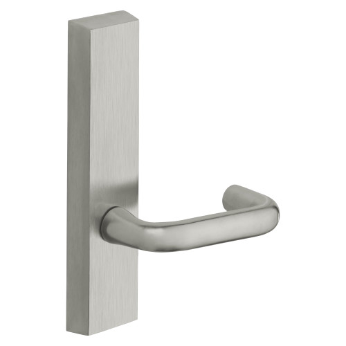 Sargent 740-4 ETJ LHRB 26D Grade 1 Exit Device Trim Dummy Freewheeling Trim - No Outside Operation For Concealed Vertical Rod 8400 8600 Series Devices J Lever LHR Satin Chrome
