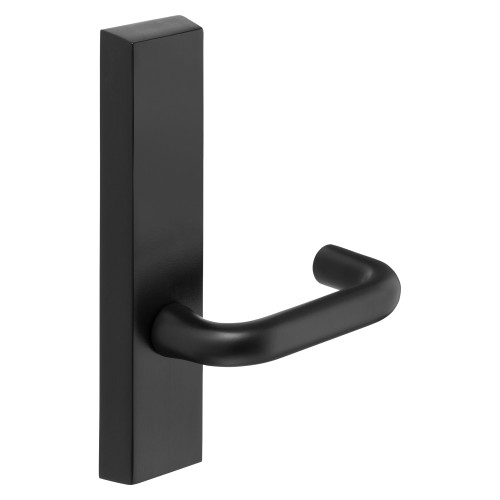 Sargent 740-6 ETJ LHRB BSP Grade 1 Exit Device Trim Dummy Freewheeling Trim - No Outside Operation For LP8600 LR8600 and LS8600 Series Devices J Lever LHR Black Suede Powder Coat
