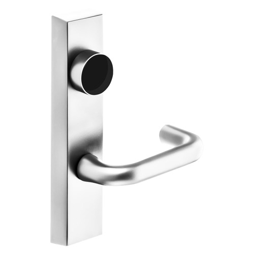 Sargent LC-775-8 ETJ 12V LHRB 14 Grade 1 Electrified Exit Device Trim Fail Safe Power Off Unlocks Lever Key Retracts Latch For Rim 8800 and NB8700 Series Devices Less Cylinder J Lever 12V LHR Bright Nickel Plated Clear Coated