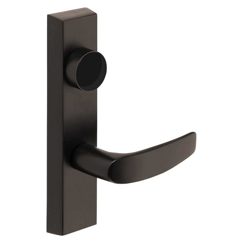 Sargent LC-776-8 ETB 24V RHRB 20D Grade 1 Electrified Exit Device Trim Fail Secure Power Off Locks Lever Key Retracts Latch For Rim 8800 and NB8700 Series Devices Less Cylinder B Lever 24V RHR Dark Oxidized Statuary Bronze Clear Coated LC-776-8 ETB 24V RHRB 20D